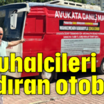 Arzuhalcileri kızdıran otobüs!