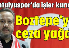 Boztepe'ye ceza yağdı