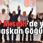 CHP Akseki'de yeni başkan Göğüş