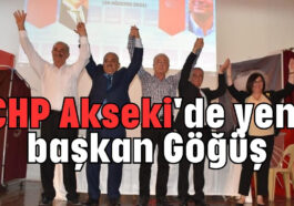 CHP Akseki'de yeni başkan Göğüş