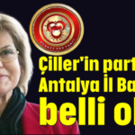 Çiller'in partisinin Antalya İl Başkanı belli oldu