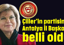 Çiller'in partisinin Antalya İl Başkanı belli oldu