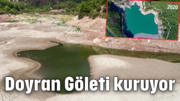 Doyran Göleti kuruyor