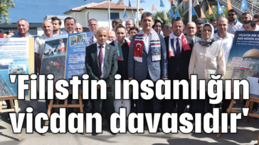 'Filistin insanlığın vicdan davasıdır'