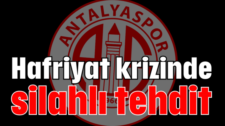 Hafriyat krizinde silahlı tehdit