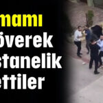 İmamı döverek hastanelik ettiler