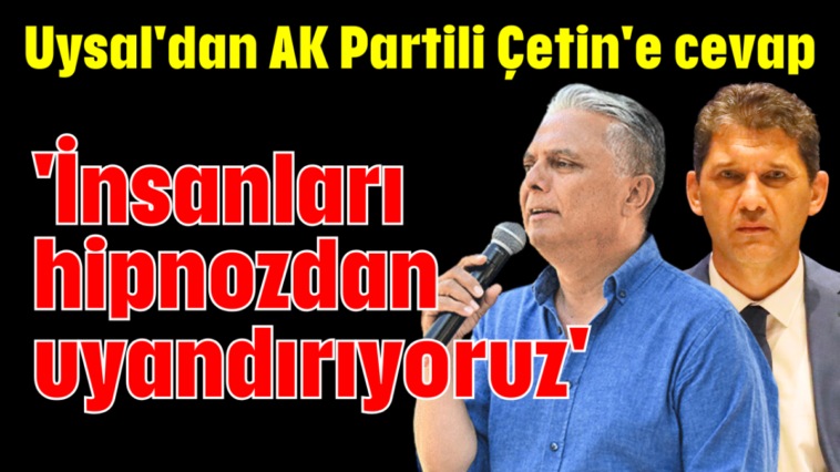 'İnsanları hipnozdan uyandırıyoruz'