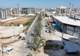 Kardeş Kentler Caddesi'nde trafik güvenliği sağlandı