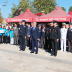 Kemer'de Cumhuriyet'in 101. Yılı nedeniyle tören düzenlendi