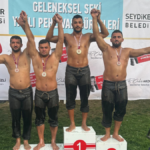 Kemer'in pehlivanı Seydikemer'de üçüncü oldu