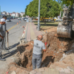 Kepez'de iki mahallenin yağmur suyu sorunu çözümleniyor