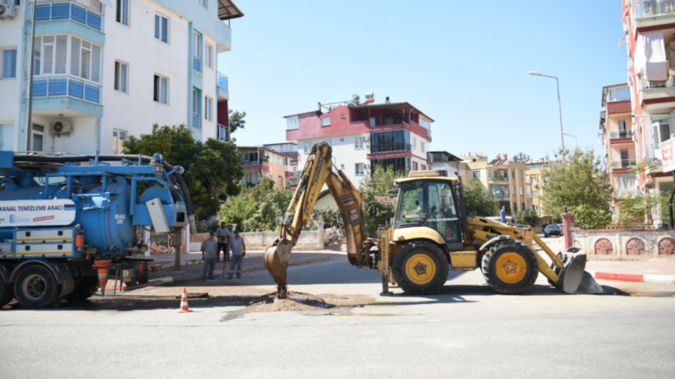 Kepez'de su baskınlarına karşı erken önlem