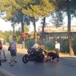 Manavgat'ta scooter ile motosiklet çarpıştı sürücüleri yaralandı