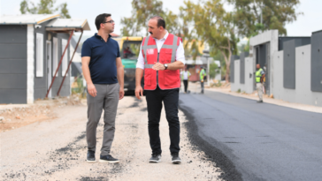 Mollayusuf ve Hurma mahallelerinde yol çalışmaları devam ediyor