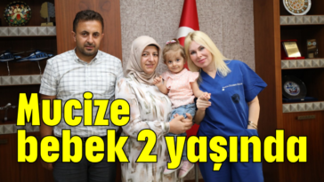 Mucize bebek 2 yaşında