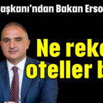 Ne rekoru oteller boş!