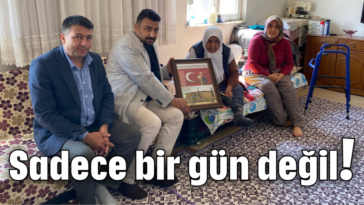 Sadece bir gün değil!