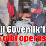 Sahil Güvenlik'ten film gibi operasyon