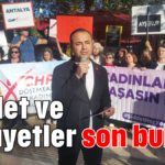 Şiddet ve cinayetler son bulsun