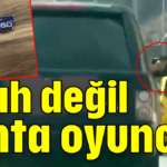 Silah değil tahta oyuncak