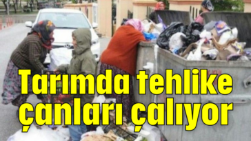 Tarımda tehlike çanları çalıyor