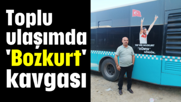 Toplu ulaşımda 'Bozkurt' kavgası