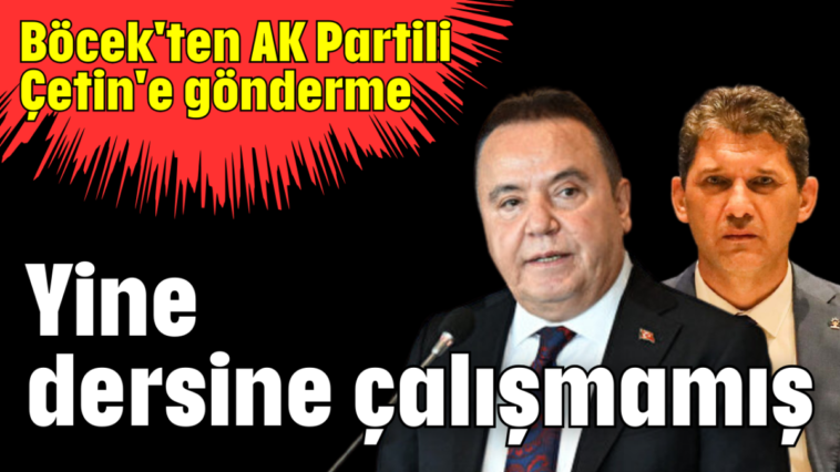 Yine dersine çalışmamış