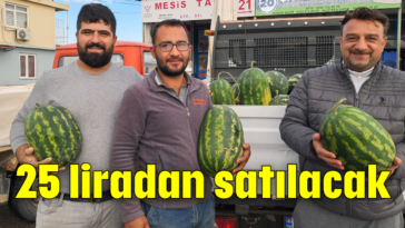 25 liradan satılacak