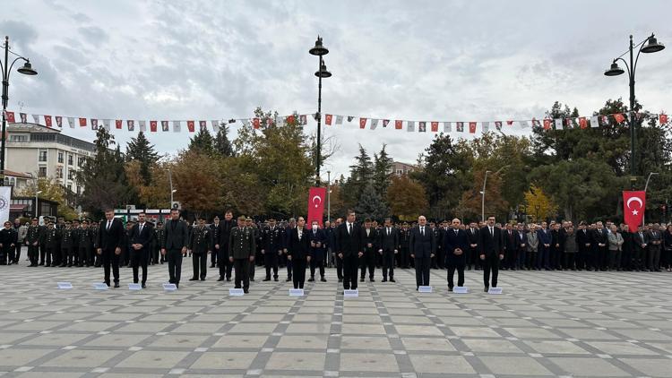 Büyük Önder Atatürk ebediyete intikalinin 86. yılında Antalya ve çevre illerde anıldı