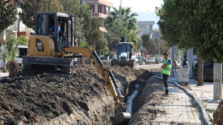 Kınık ve Ovada 40 yıllık içme suyu hattı yenileniyor