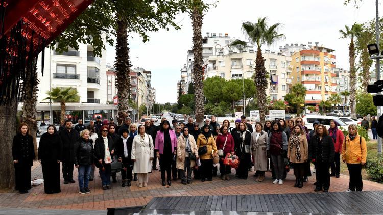 Kadına şiddete hayır dediler