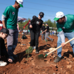 Antalya'da 8 noktada 11 bin fidan toprakla buluşturuldu