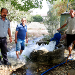 Antalya'da Büyükşehir'den Demreli üreticilere sulama desteği