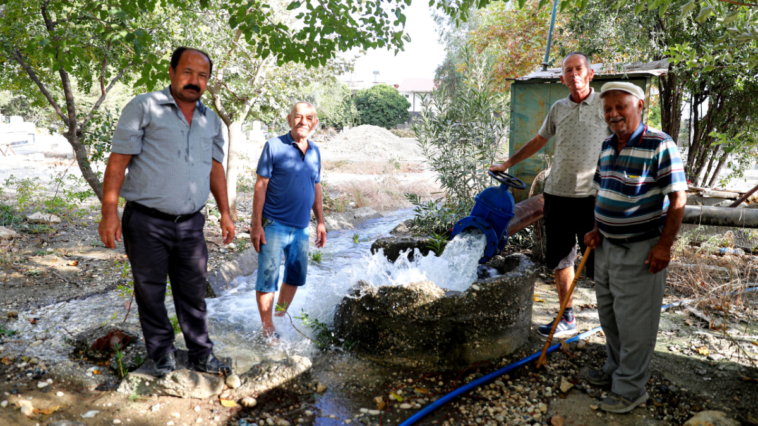 Antalya'da Büyükşehir'den Demreli üreticilere sulama desteği