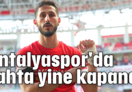 Antalyaspor'da tahta yine kapandı