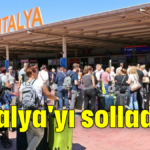 Antalya'yı solladılar