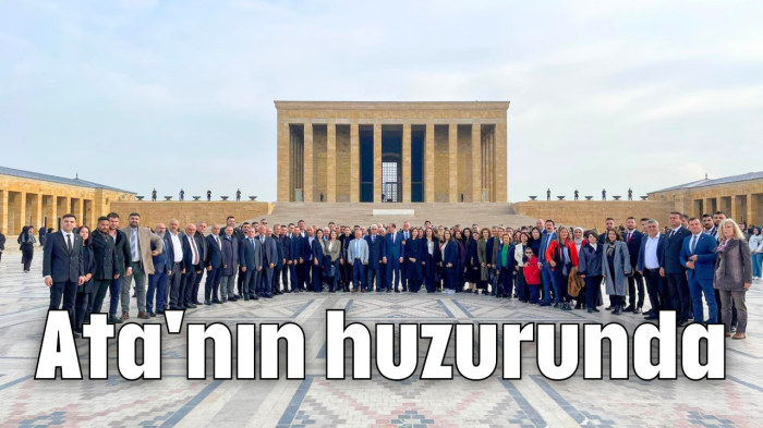 Ata'nın huzurunda