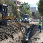 Büyükşehir Kaş'ın Kınık ve Ova mahallerinde içme suyu borularını yeniliyor