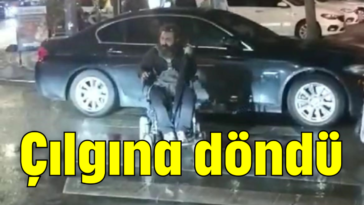 Çılgına döndü