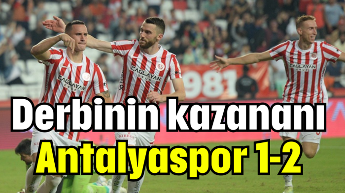 Derbinin kazananı Antalyaspor 1-2