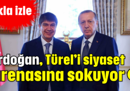 Erdoğan, Türel’i siyaset arenasına sokuyor!