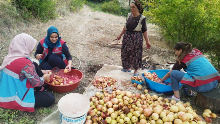 Gazipaşa Vefa Destek Grubu 411 haneyi ziyaret etti