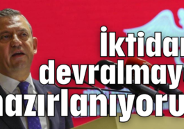 İktidarı devralmaya hazırlanıyoruz