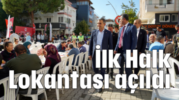 İlk Halk Lokantası açıldı