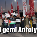 Katil gemi Antalya'da