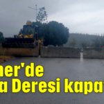 Kemer'de Ağva Deresi kapatıldı