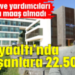 Konyaaltı'nda çalışanlara 22.500 TL