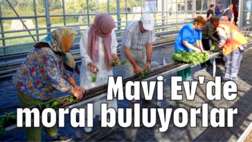 Mavi Ev'de moral buluyorlar