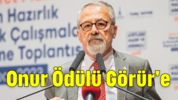 Onur Ödülü Görür'e