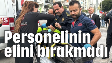 Personelinin elini bırakmadı